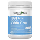 Healthy Care Fish Oil 1000mg and Krill 400 Capsules