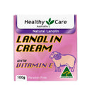 Healthy Care Lanolin Cream with Vitamin E 100g
