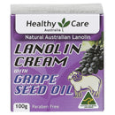 Healthy Care Lanolin Cream With Grape Seed Oil 100g