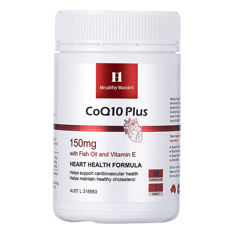 Healthy Haniel CoQ10 Plus with Fish Oil and Vitamin E 90 Capsules