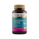 Herbs of Gold Cranberry 70000 50 Tablets