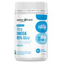Healthy Care Plus Series Ultra Omega 95% Mini Fish Oil 90 Capsules