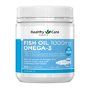 Healthy Care Fish Oil 1000mg Omega 3 200 Capsules