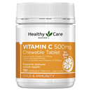 Healthy Care Vitamin C 500mg 120 Chewable Tablets