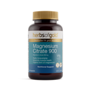 Herbs of Gold Magnesium Citrate 900mg 120 Capsules