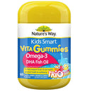 Nature's Way Kids Smart Vita Gummies Omega Fish Oil 60 Pastilles Improved Formula