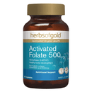 Herbs of Gold Activated Folate 500 60 Capsules