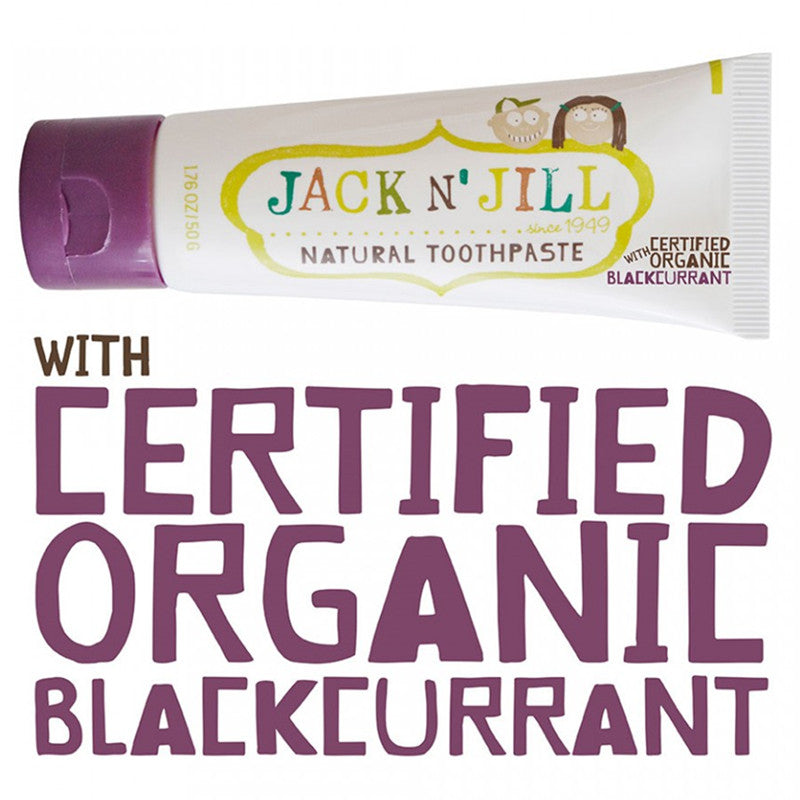 Jack N Jill Natural Calendula Toothpaste Blackcurrant Flavour 50g