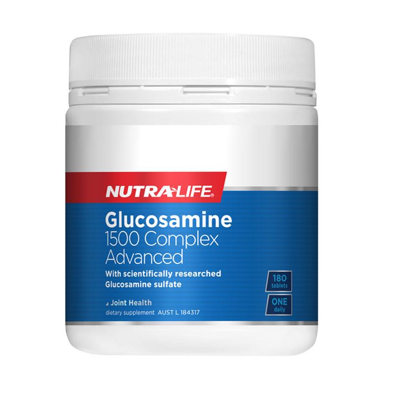 Nutra Life Glucosamine 1500 Complex Advanced 180 Tablets