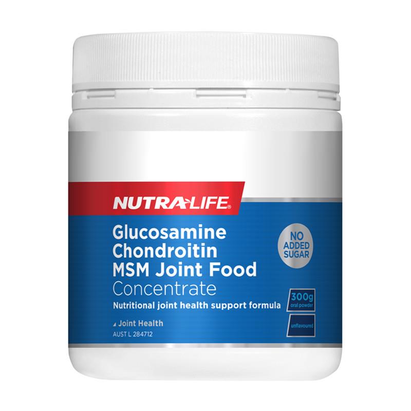 Nutra Life Glucosamine Chondritin Msm Joint Food Concentrate 300g