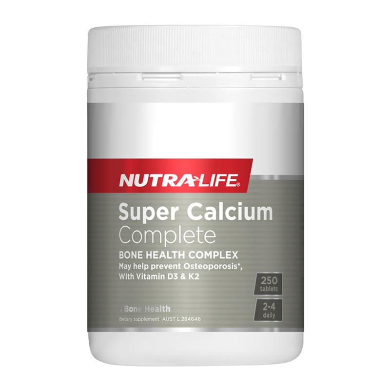 Nutra Life Super Calcium Complete GOLD 250 Tablets