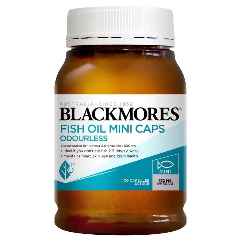Blackmores Odourless Fish Oil 400 Mini Capsules