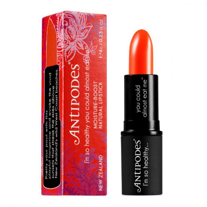 Antipodes 05 Piha Beach Tangerine Lipstick