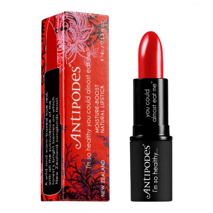 Antipodes 12 Forest Berry Red Lipstick