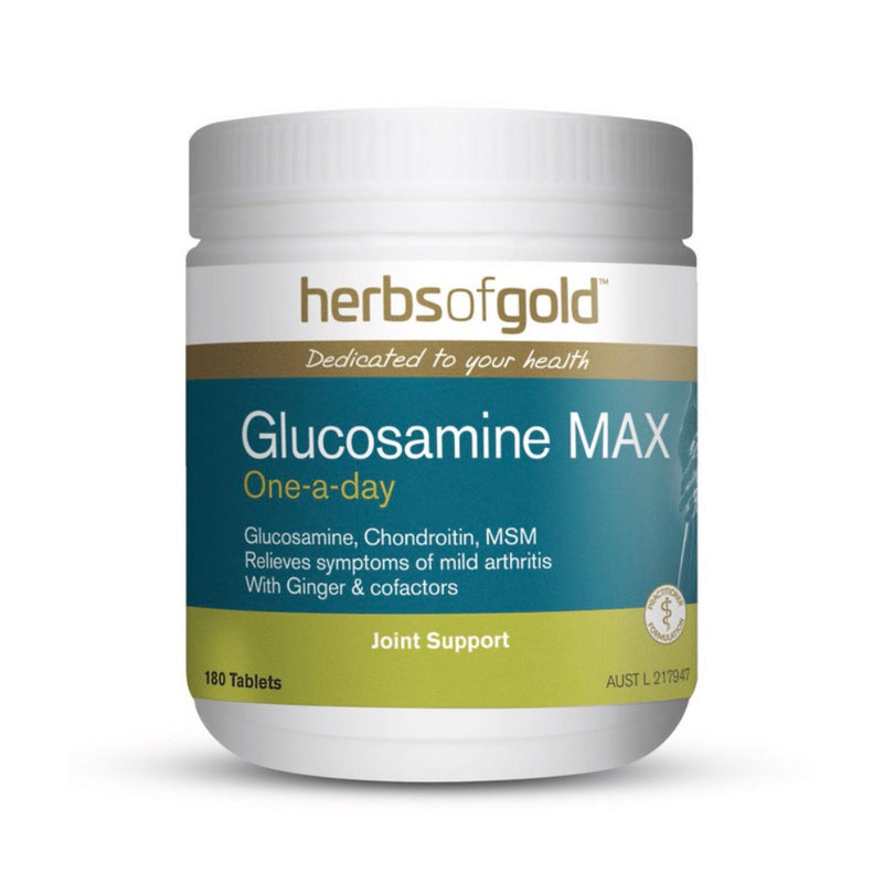 Herbs of Gold Glucosamine MAX 180 Tablets