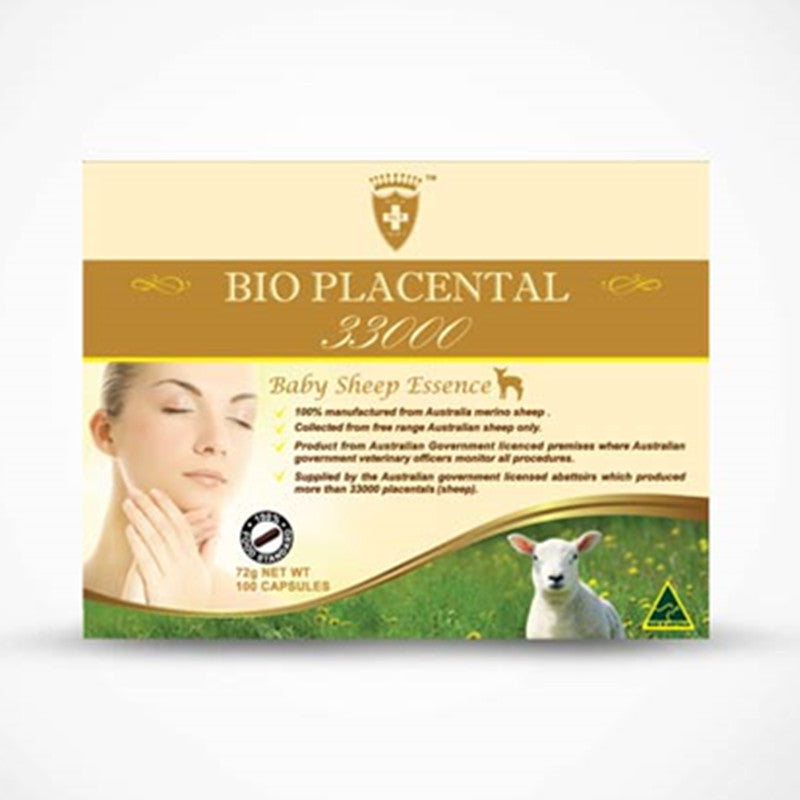Wealthy Health Bio Placental 100000 Baby Sheep Essence 100 Capsules
