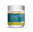 Herbs of Gold Calcium K2 with D3 180 Tablets